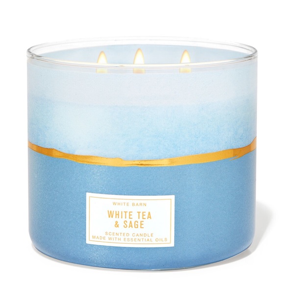 White Tea & Sage White Barn / B&BW Candle